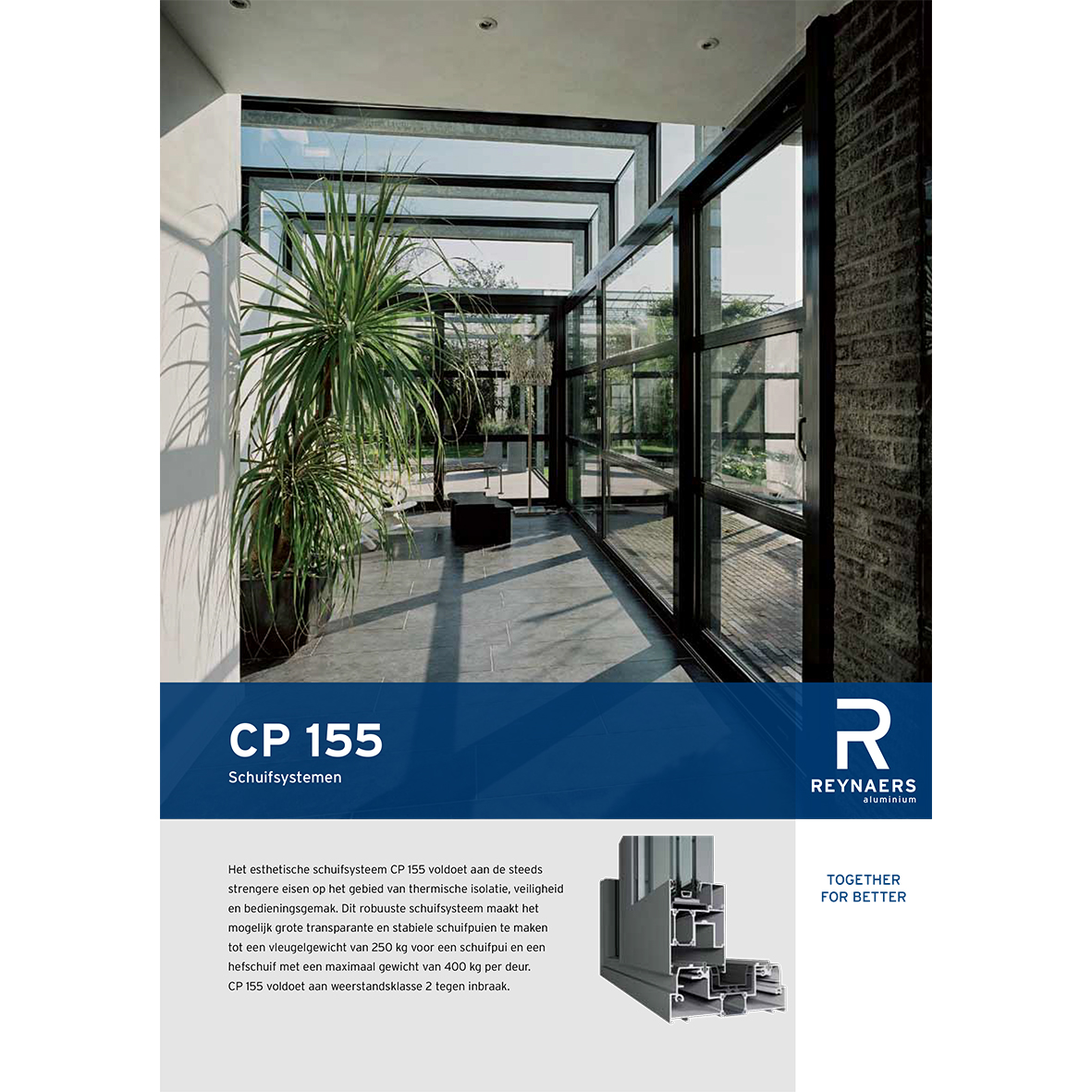 Reynaers Cp Brochure Balink Glas Aluminium