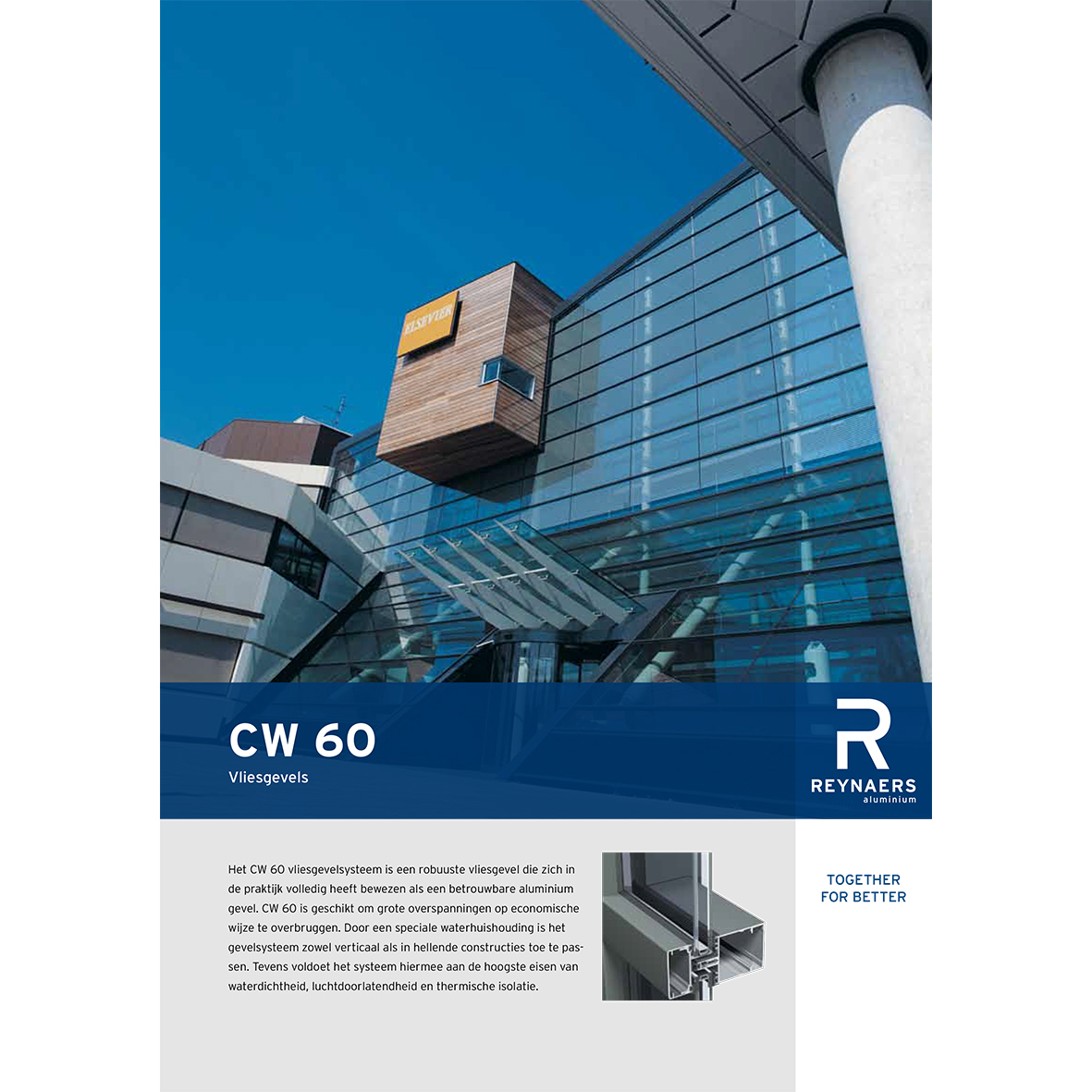 Reynaers Cw Brochure Balink Glas Aluminium