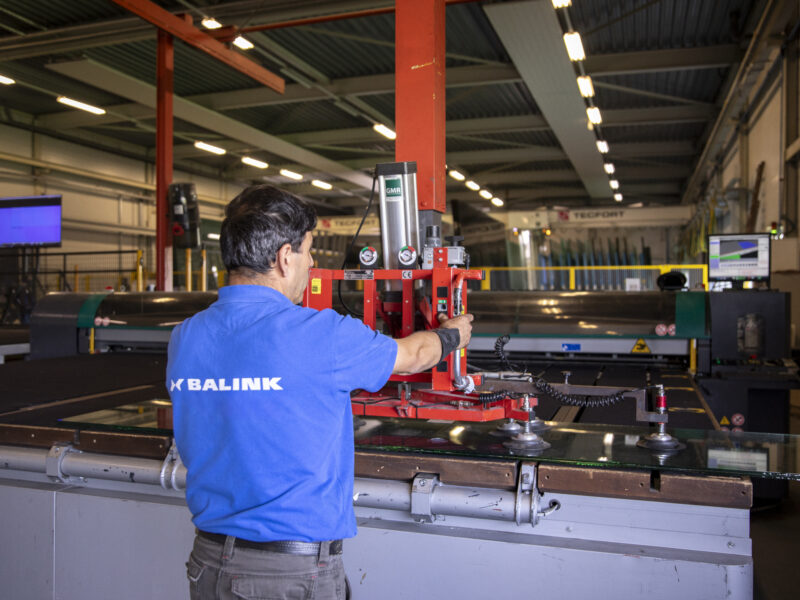 Balink Glas product - Snijden