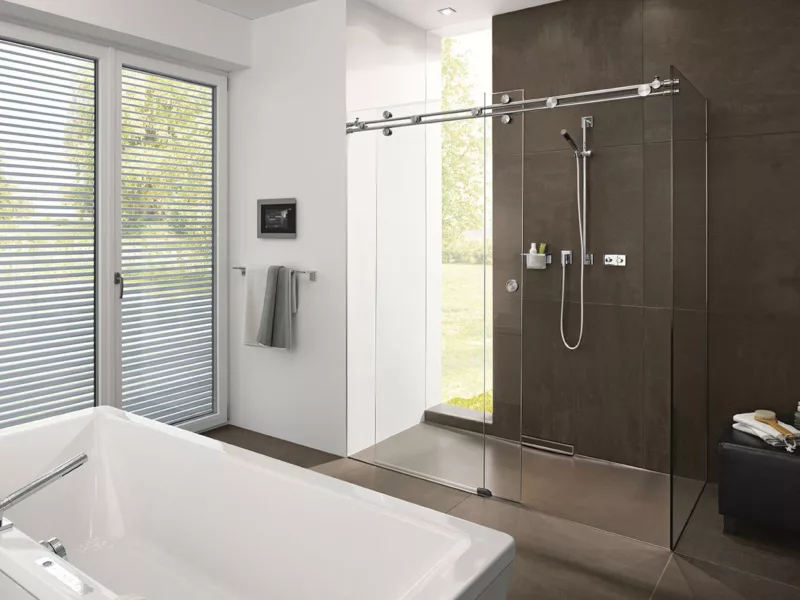 Balink Glas product - Glazen douchewand