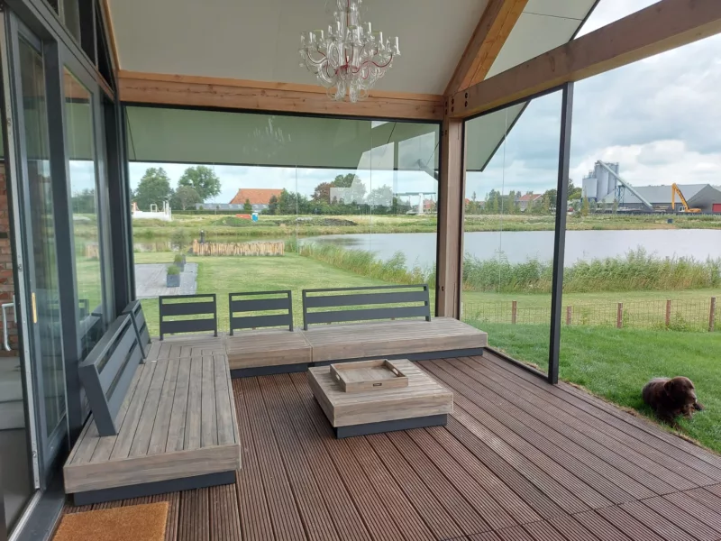 Balink Glas product - Glazen windschermen