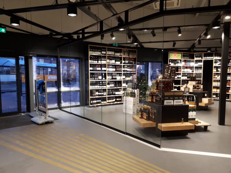 Balink Glas product - Glazen vouwwanden